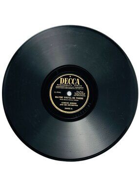 Gordon Jenkins Maybe Youll Be There 10in Shellac 78 RPM Decca 24403
